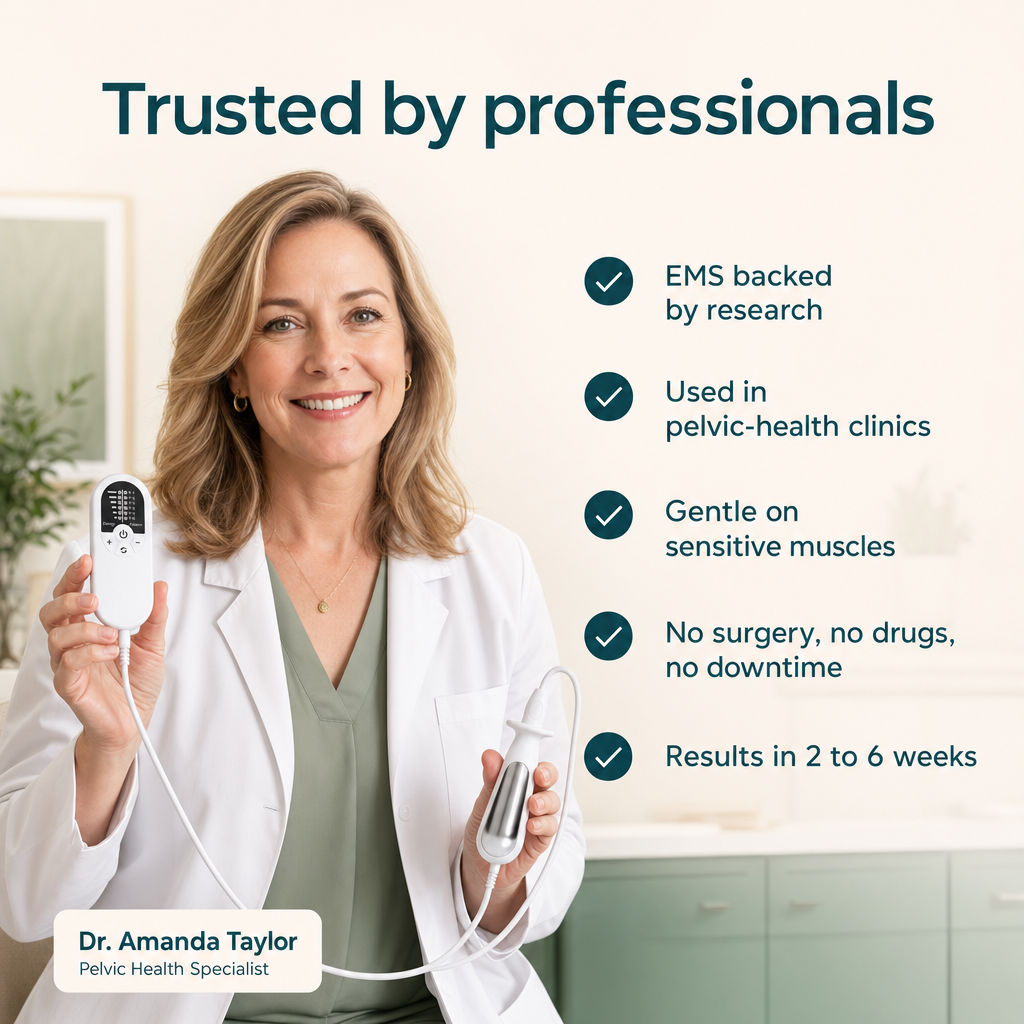 Trusted by professionals — backed by Dr. Amanda Taylor